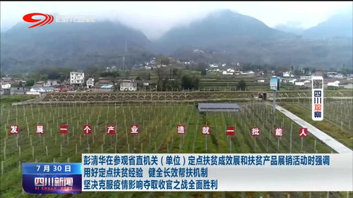 四川新聞 彭清華參觀省直機關 單位 定點扶貧成效展和扶貧產品展銷活動